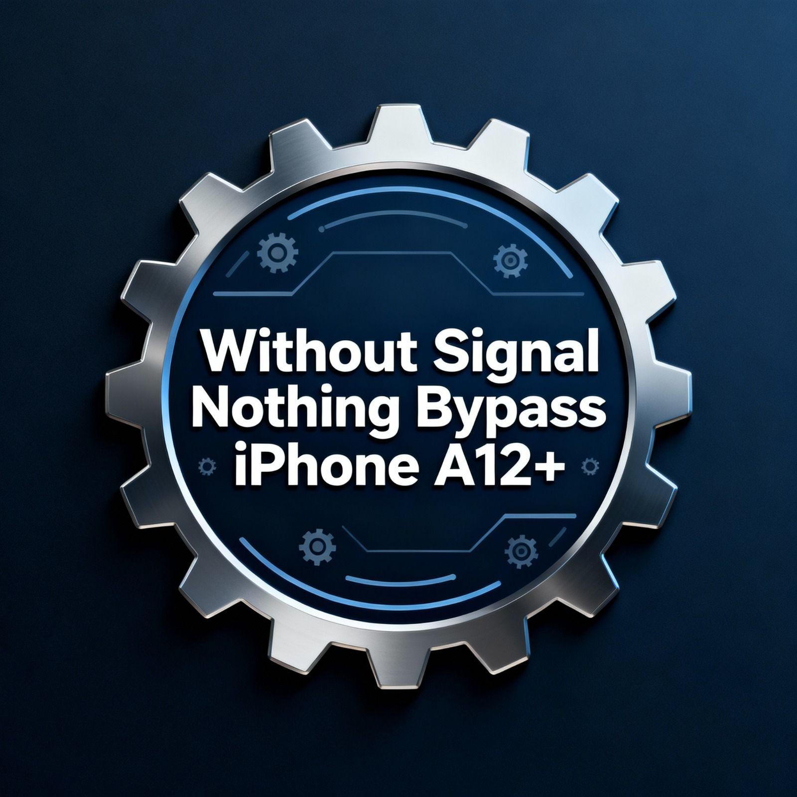 Nothing Bypass A12+ iPhones/iPads Submit By ECID (No Refund) 